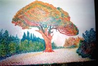 'Omaggio all'Impressionismo francese' - Olio su tela, 50x60