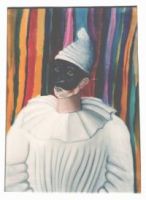 'Pulcinella' - Olio su tela, 50x70