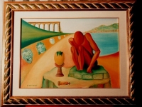 'Metafisico 2' - Olio su tela, 50x70