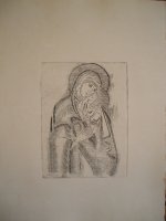 'Icona' - Incisione ad acquaforte