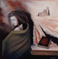 'Monade 5 - Antima' - Olio su tela, 60x70