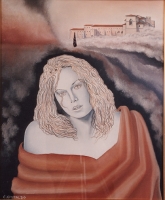 'Monade 12 - Eterea Memoria' - Olio su tela, 50x60