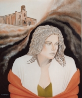 'Monade 15 - Mara...oltre il Mistero' - Olio su tela, 50x60