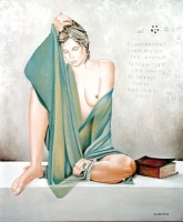 'Lo Scrigno della Memoria' - Olio, Intonaci su tela, 50x60