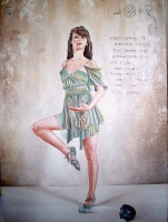 'Verso l'orizzonte' - Olio, Intonaci su tela, 50x60