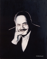 'Maurizio Costanzo' - Olio su tela, 40x50