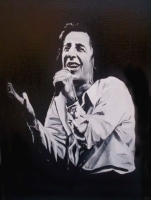 'Giorgio Gaber' - Olio su tela, 50x70