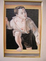 'Omaggio a Pere Borrel del Caso' (1874) - Olio su tela, 30x40